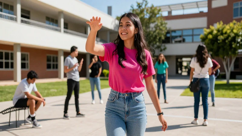 Estudiante mexicano crea al aire libre