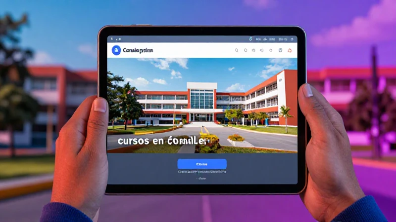 Busca cursos en línea en el portal Conalep