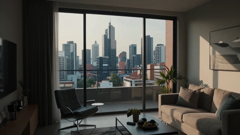 Apartamento acogedor con vista panorámica a Ciudad de México
