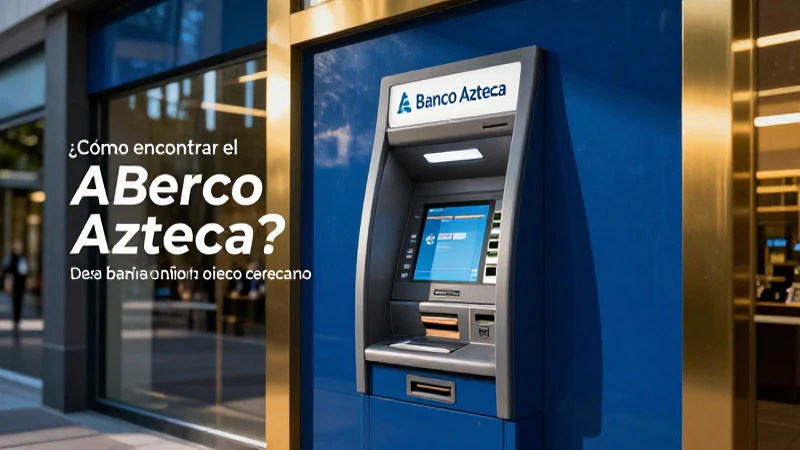 Busca tu cajero Banco Azteca cercano