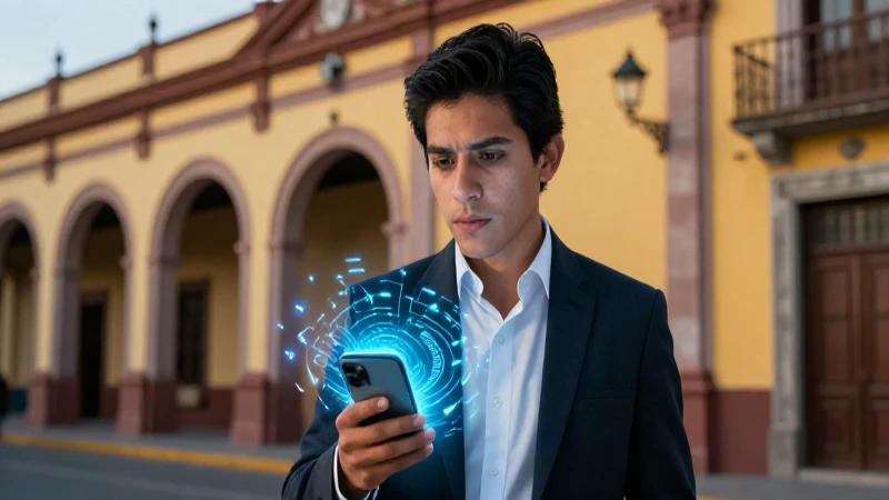 Profesional mexicano en Xalapa digitalmente iluminado