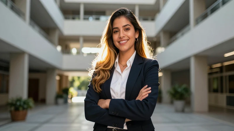 Joven profesional mexicano, luz de oportunidad en campus