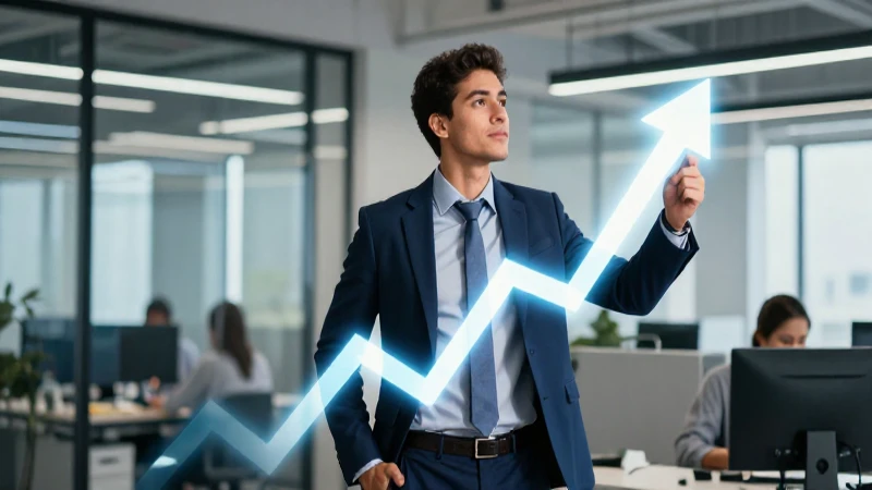 Joven profesional mexicano con crecimiento dinámico