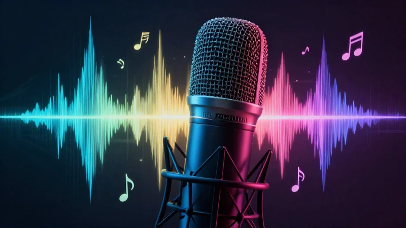 Arte musical vibrante y etéreo en alta definición