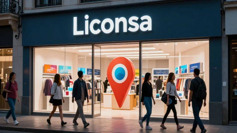 Encuentra la tienda Liconsa más cercana con este pin