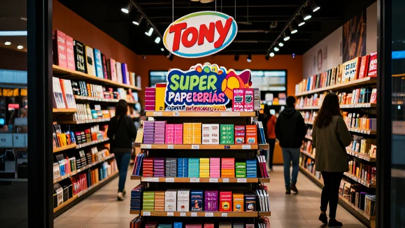 Busca Tony Super Papelerías más cerca