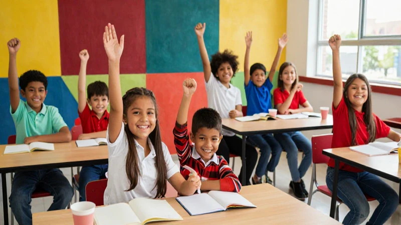Estudiantes mexicanos celebrando el éxito académico