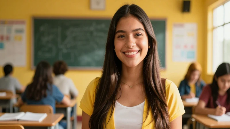 Retrato cinematográfico de estudiante mexicano exitoso