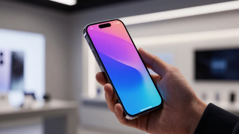 Smartphone moderno en primer plano dramático