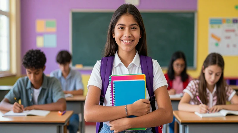 Estudiante mexicano triunfa en su aula moderna