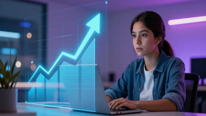 Estudiante mexicano y progreso digital moderno
