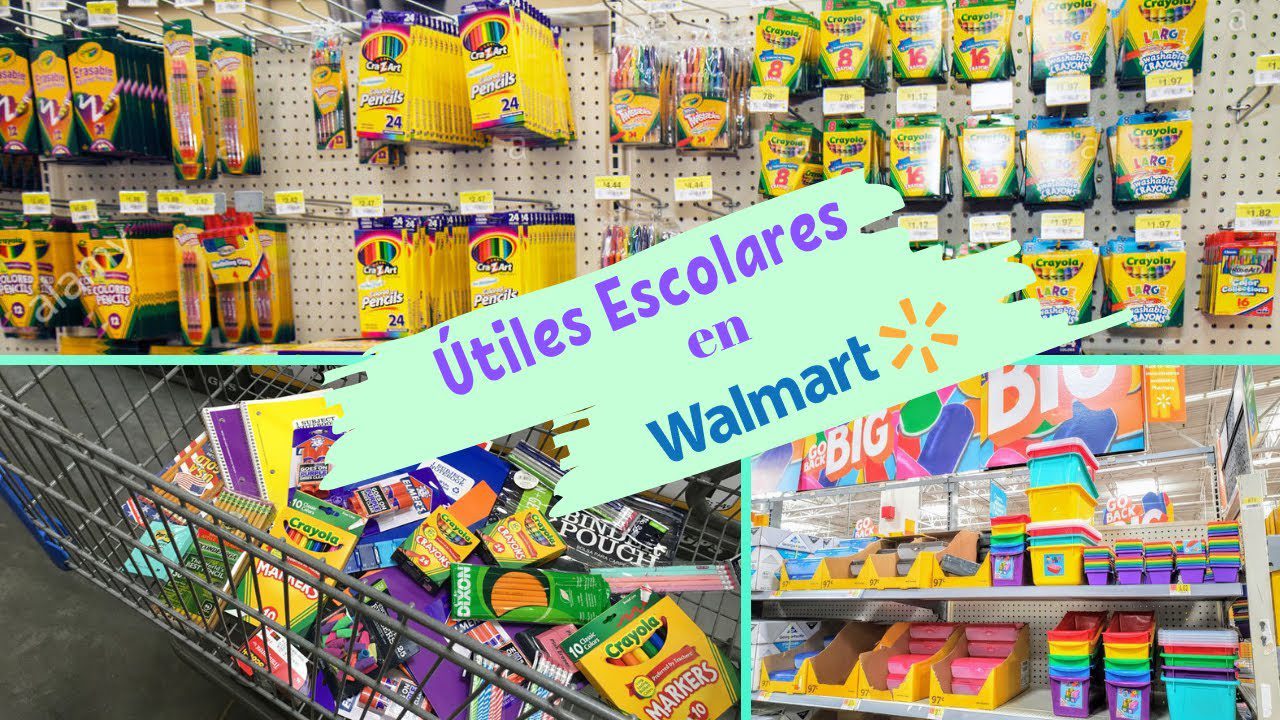 Encuentra útiles escolares en Walmart, tu tienda de confianza