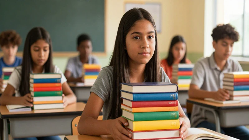 Estudiante mexicano en aula, éxito académico visual