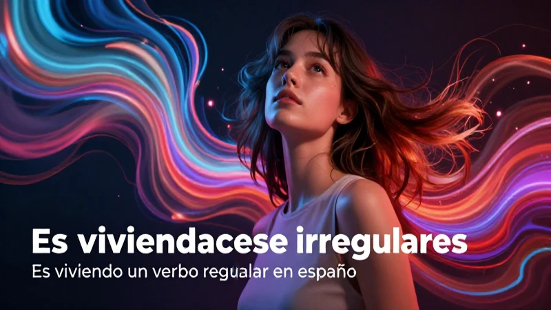 Verbos regulares e irregulares en español