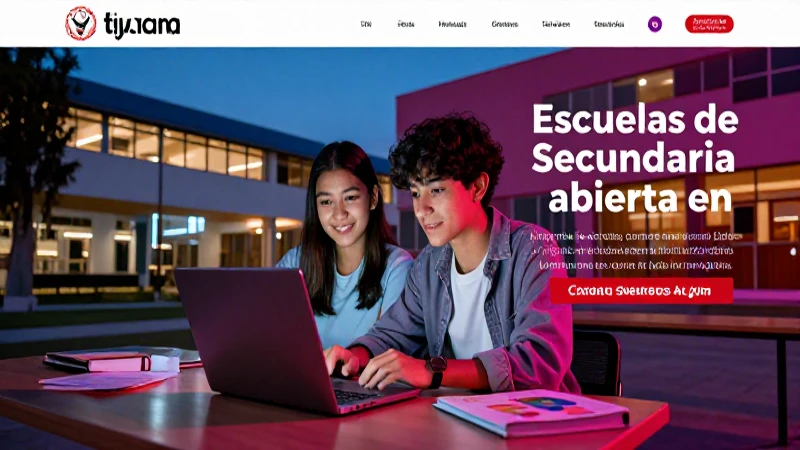 Escuelas abiertas de Tijuana: Requisitos y listado