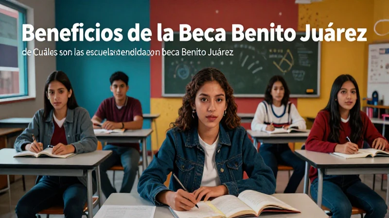 ¿Qué escuelas cubre la beca Benito Juárez?