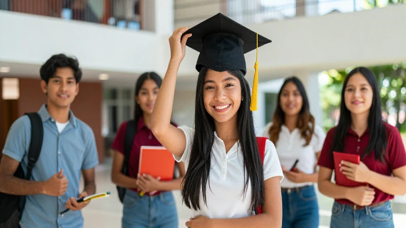 Éxito y oportunidad para estudiantes mexicanos en campus moderno