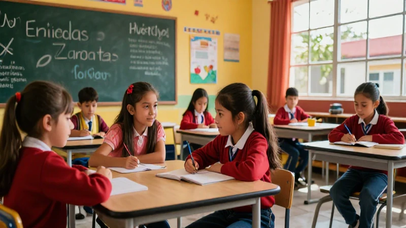 Excelencia y alegría en escuelas primarias