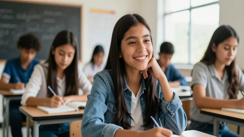 Foto profesional de éxito mexicano sonriente