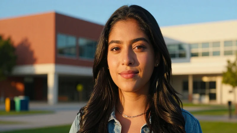 Retrato brillante de estudiante mexicano