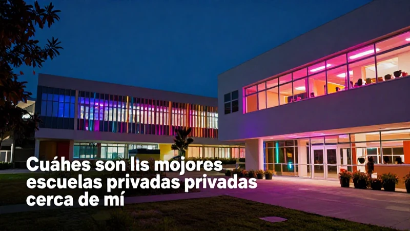 Mejores escuelas privadas para éxito futuro