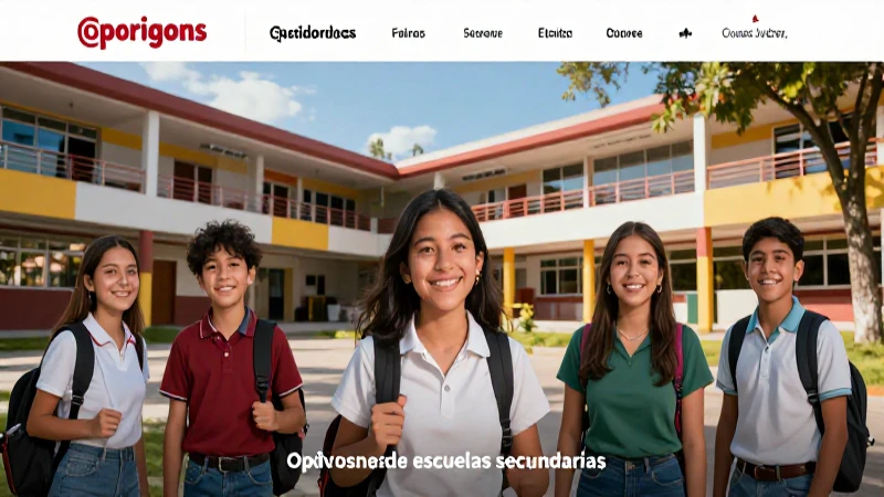 Escuelas secundarias de Ciudad Juárez atractivas