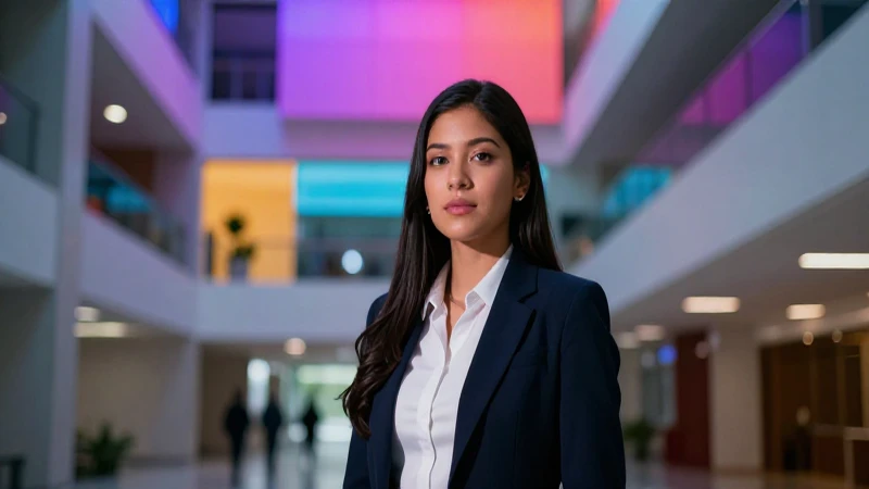 Cuáles son las maestrías ofrecidas por la Universidad Anáhuac 102 Retrato cinemático de estudiante mexicano en campus moderno