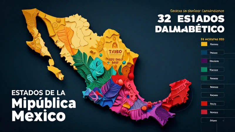 Estados mexicanos en orden alfabético