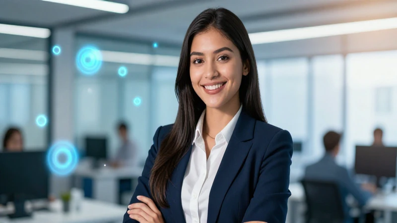 Joven profesional mexicano con brillantes oportunidades