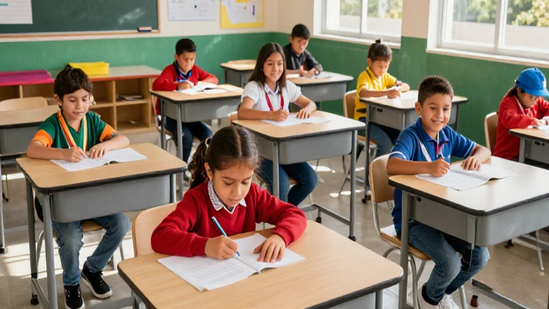 Resultados de la prueba SAID en educación primaria