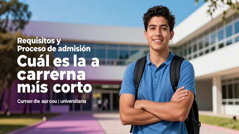 Requisitos para la carrera universitaria más corta