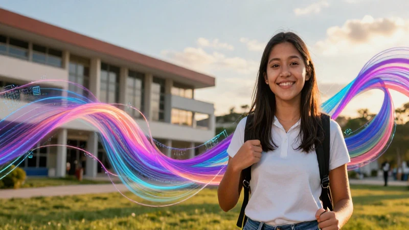 Estudiante mexicano simboliza oportunidad tecnológica