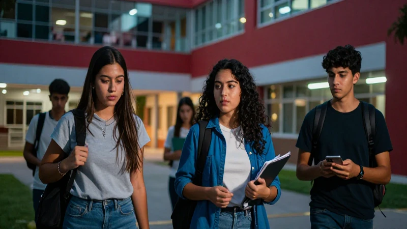 Estudiantes mexicanos exitosos en universidad moderna