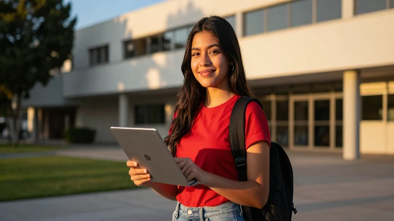 Joven estudiante mexicano inspira el campus tecnológico