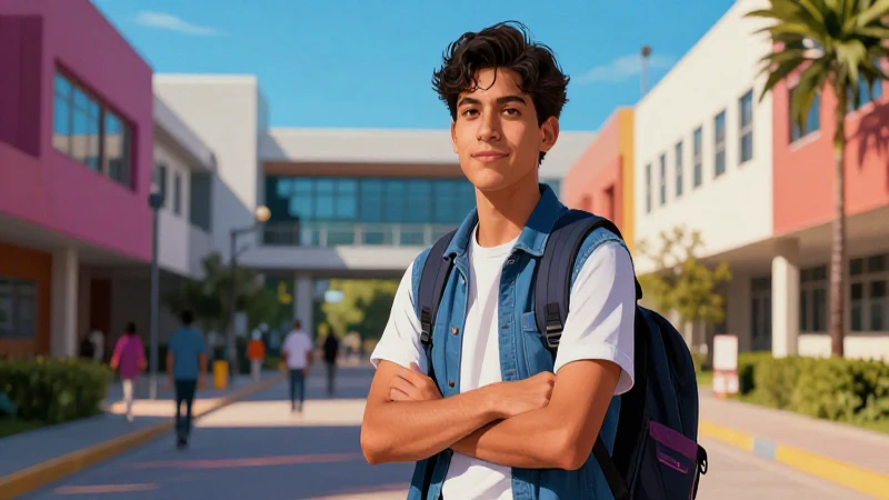 Estudiante universitario mexicano y su oportunidad académica