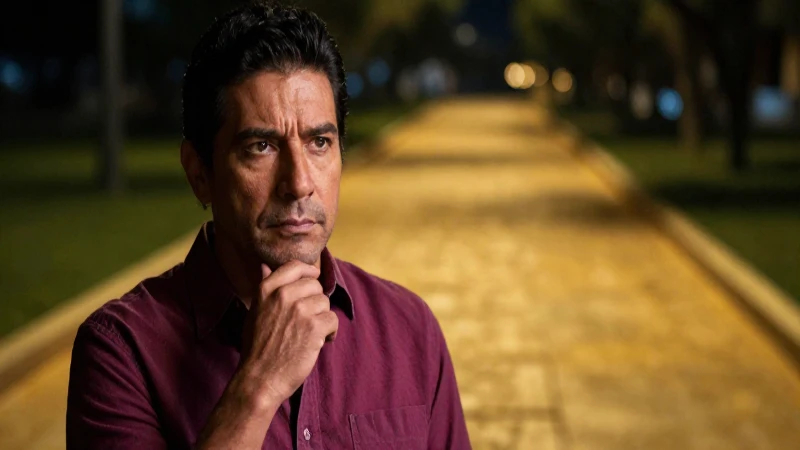 Retrato cinematográfico de hombre mexicano dramático