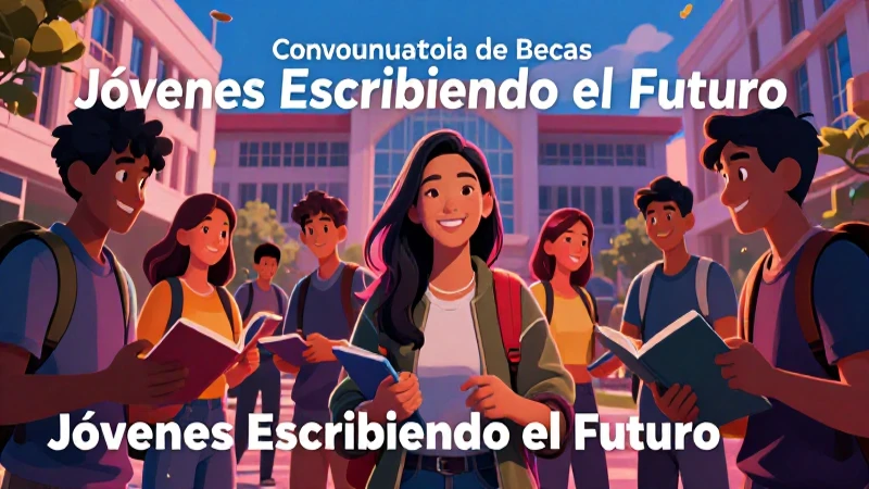 Becas Jóvenes Escribiendo el Futuro: ¡Apúntate ya!