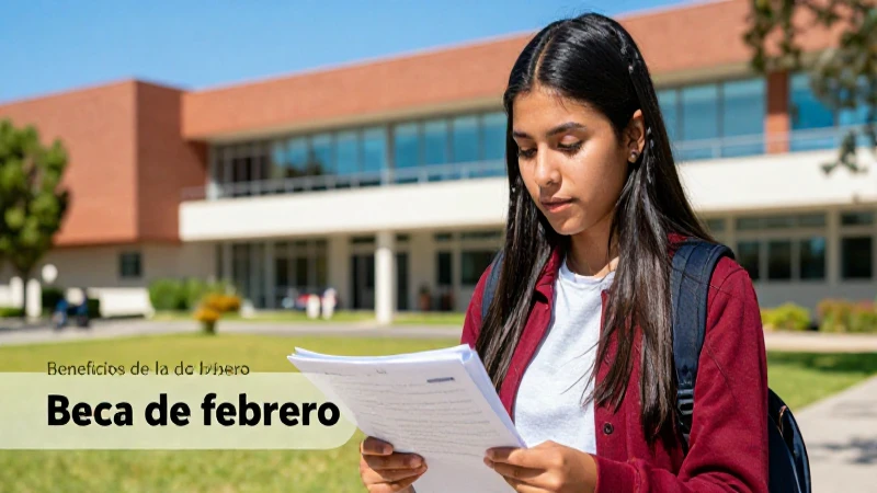 Beneficios de la Beca de Febrero: ¡Conoce los detalles!