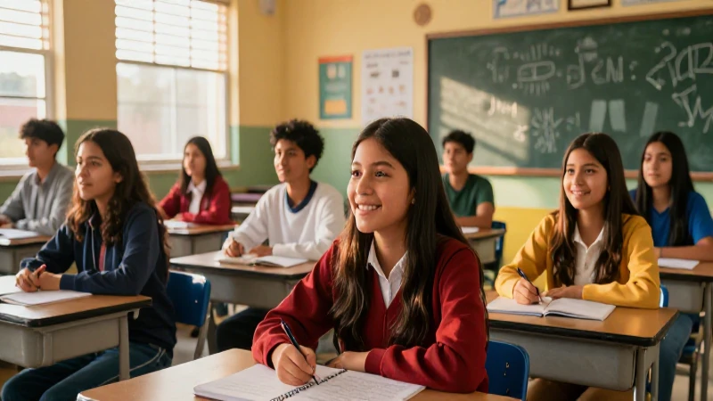 Estudiantes mexicanos triunfan con alegría