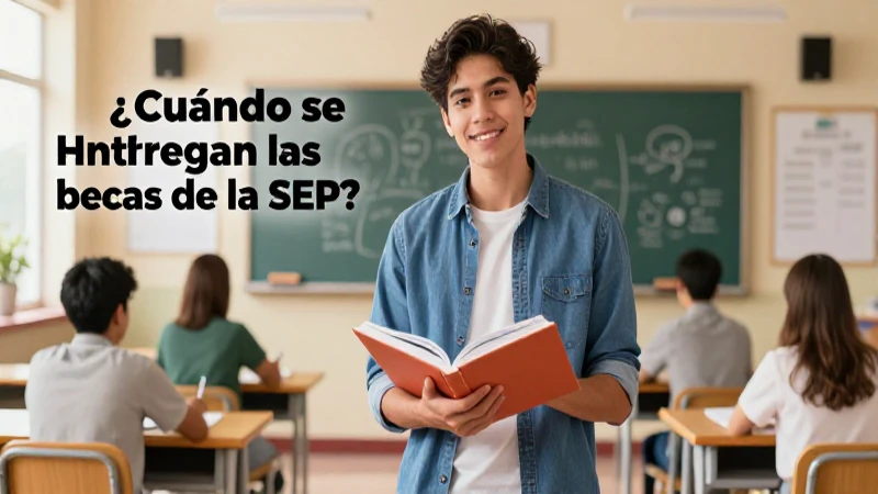 ¿Cuándo entregan las becas de la SEP?