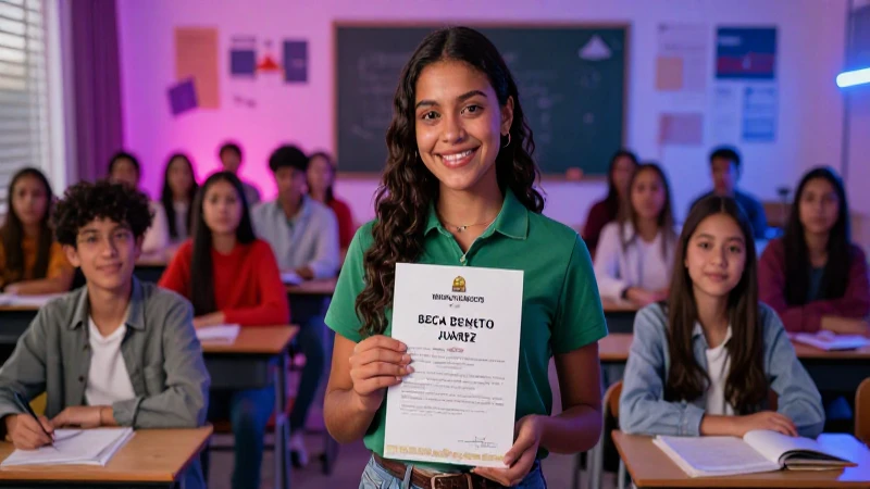 Beca Benito Juárez: Oportunidad y éxito educativo
