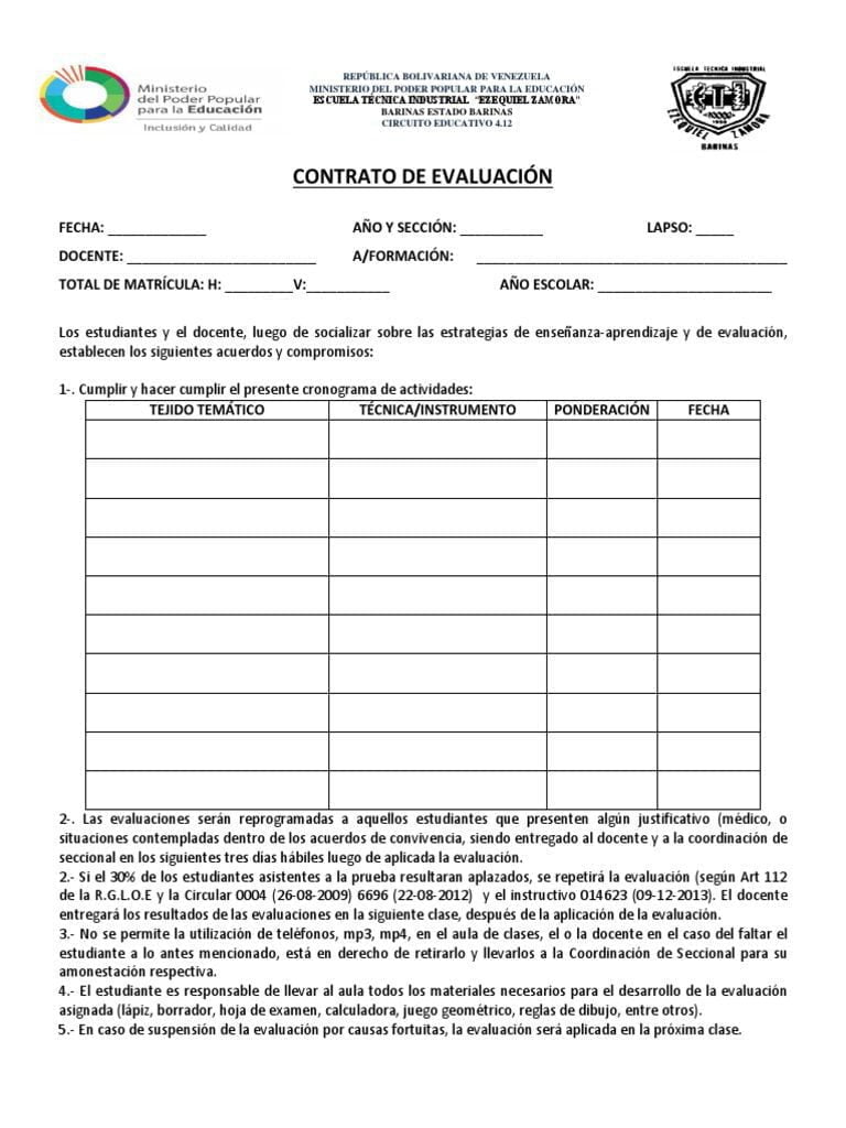 Fecha de evaluación para contrato docente: ¿Cuándo será el examen?