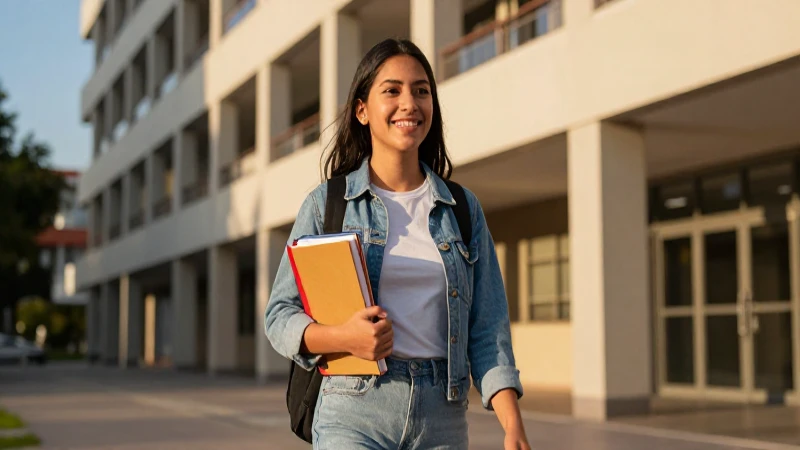 Estudiante universitario mexicano disfruta el programa Jóvenes en Acción