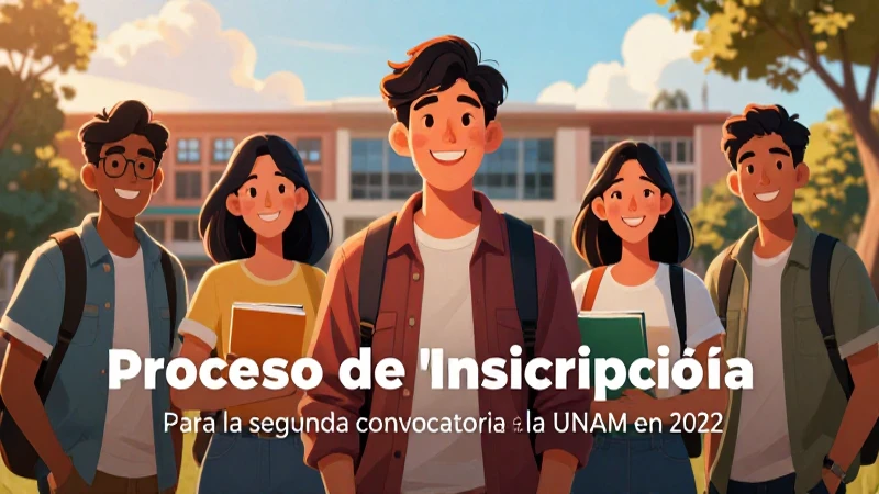 Inscripción UNAM segunda convocatoria 2022