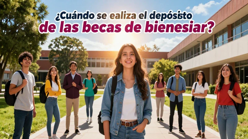 ¿Cuándo se depositan las becas de bienestar?