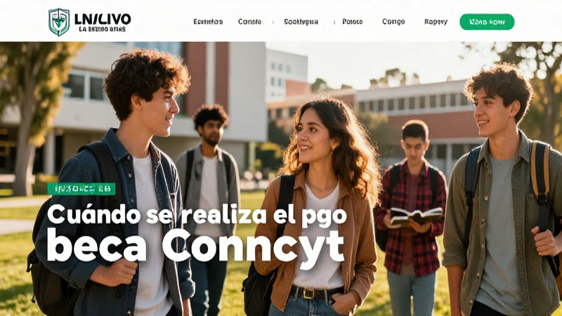 Imagen atractiva sobre beca Conacyt