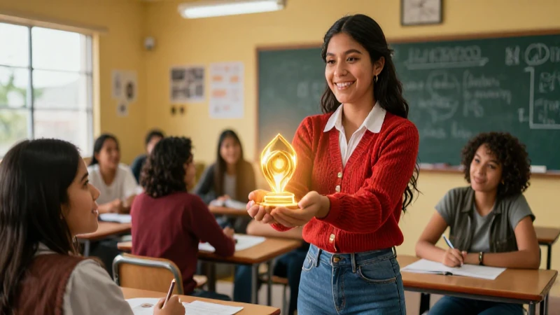 Éxito académico y oportunidad brillante