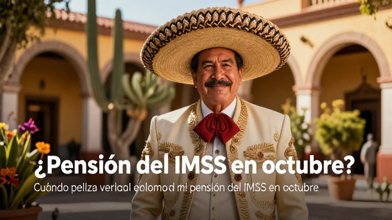 Fecha de pago pensión IMSS en octubre