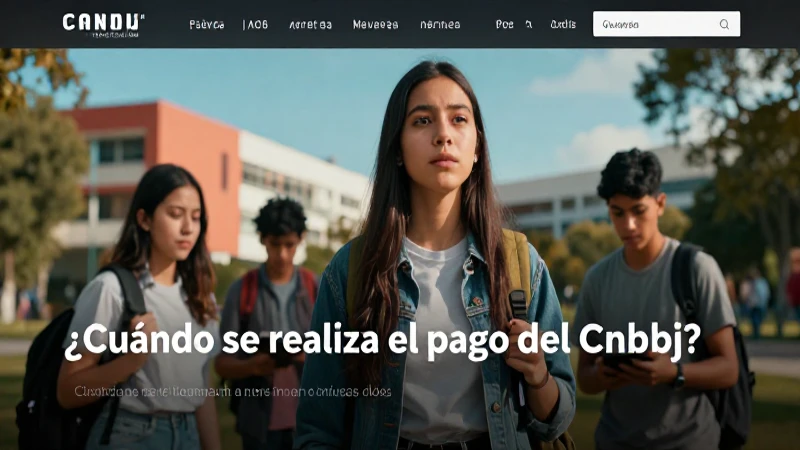 Imagen atractiva sobre el pago del CNBBJ