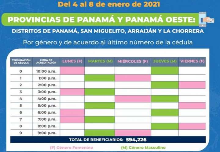 Fecha de pago del vale digital de enero: ¿Cuándo y cómo se realizará?
